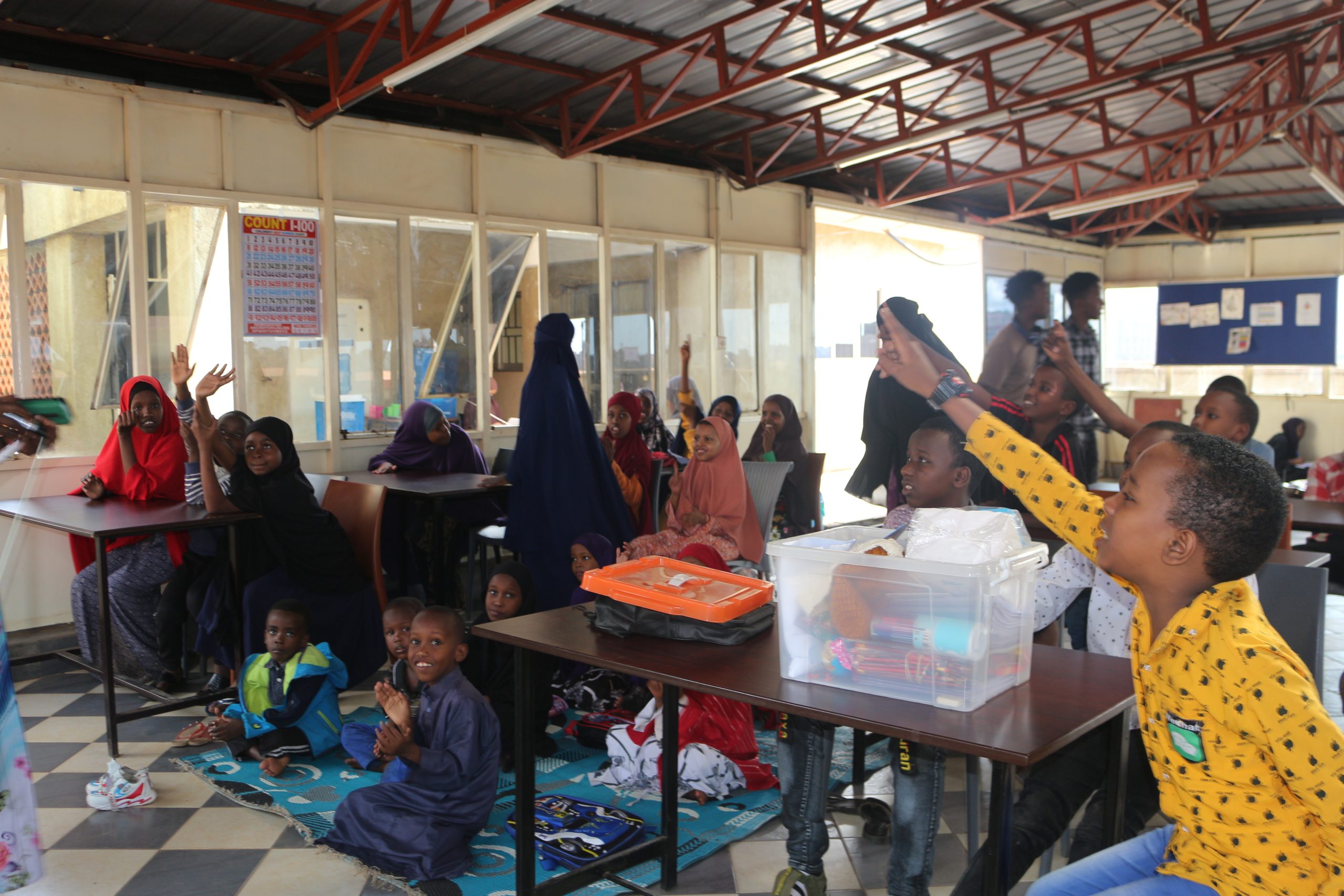A community gathering in Kampala