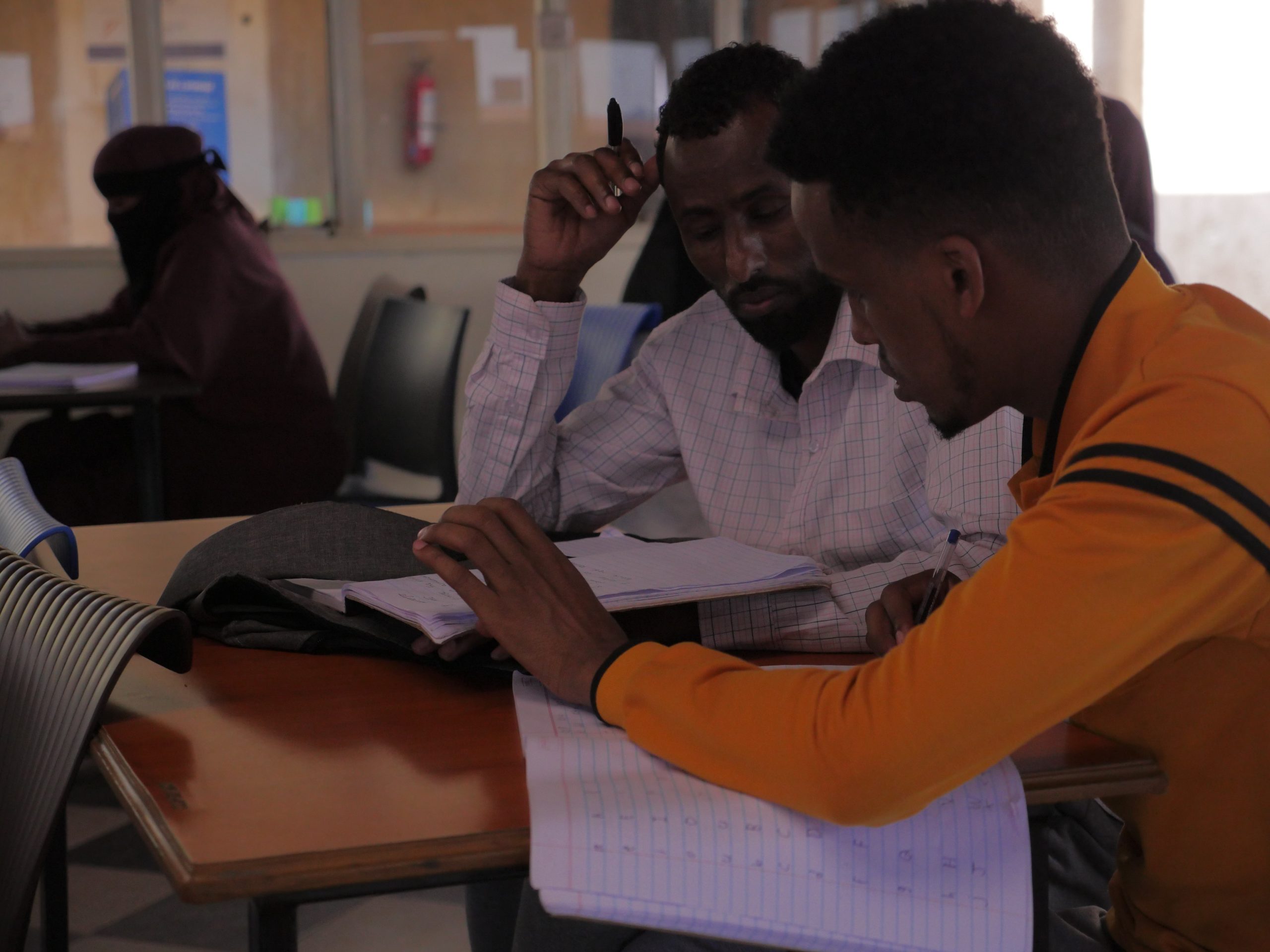 Learners at the Community First Uganda centre